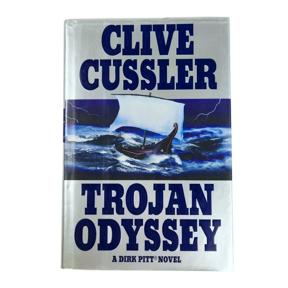 Trojan Odyssey by Clive Cussler - Hardcover - A Dirk Pitt Novel